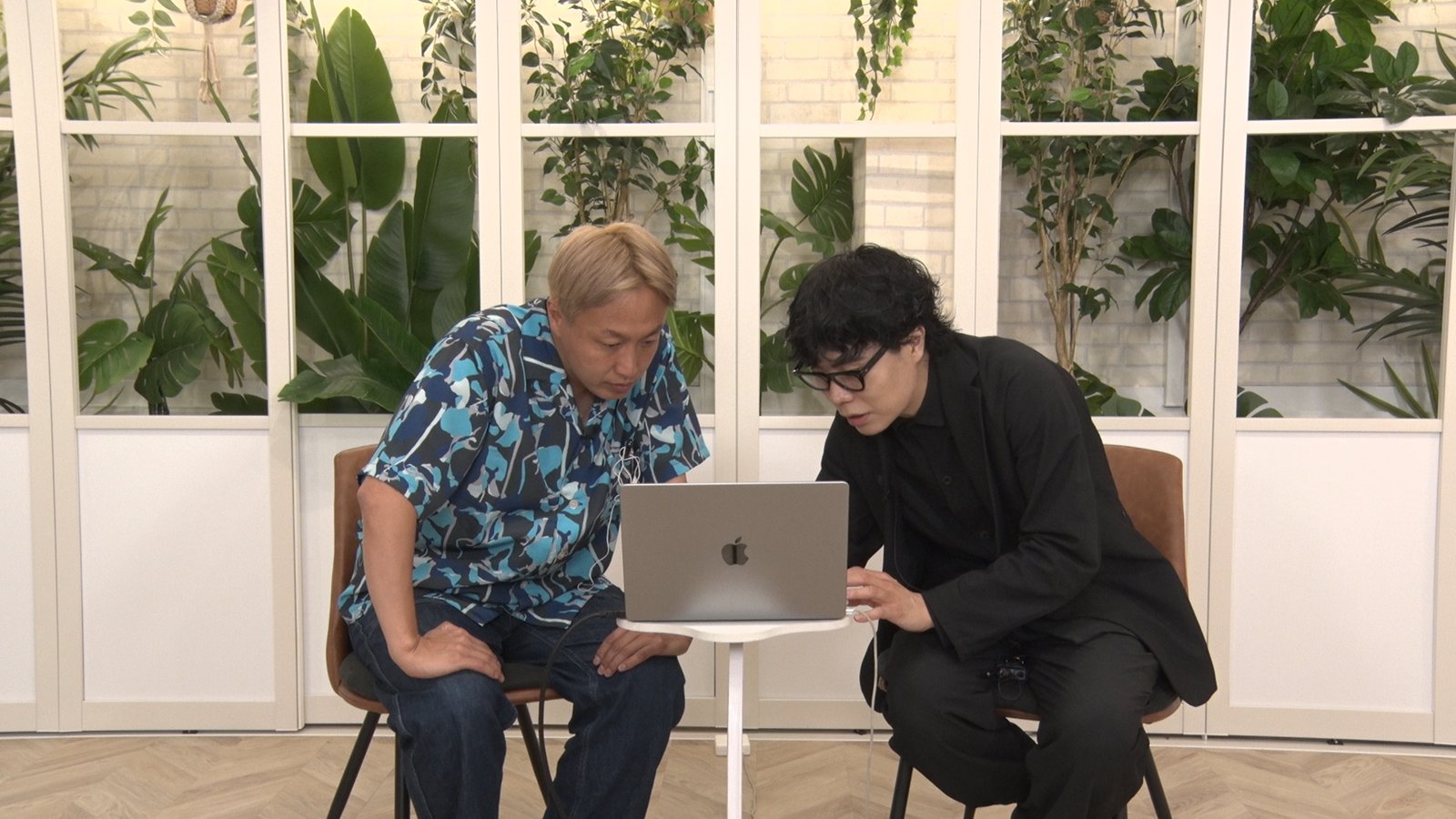 収録現場のスチール